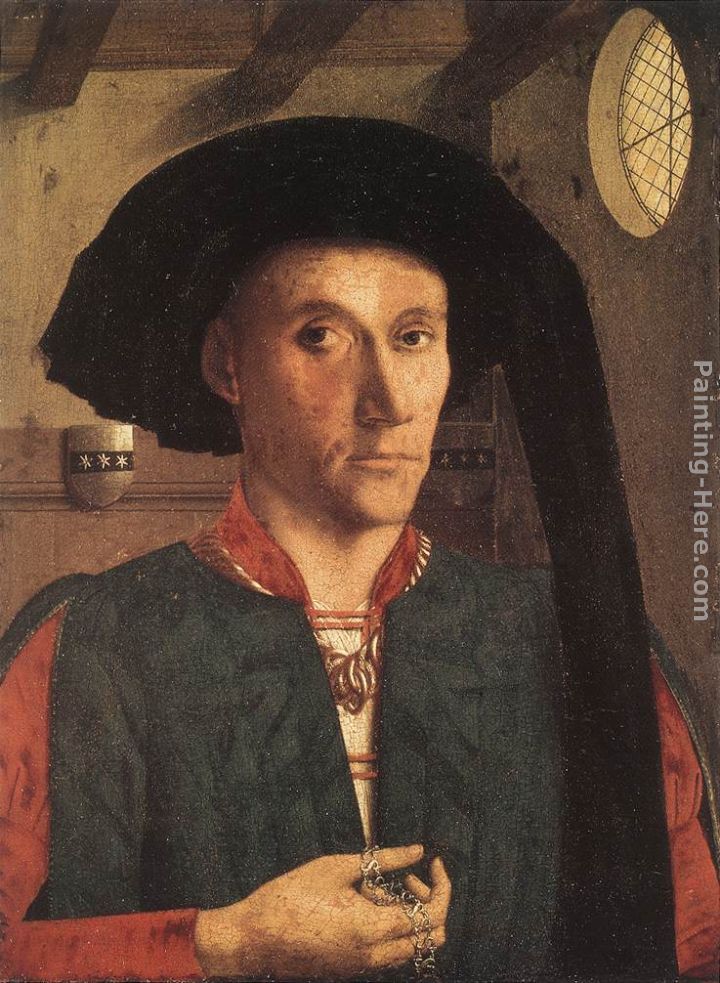 Portrait of Edward Grimston painting - Petrus Christus Portrait of Edward Grimston art painting